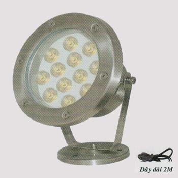 Đèn led âm nước HB 18W màu vàng HB 18W Vàng