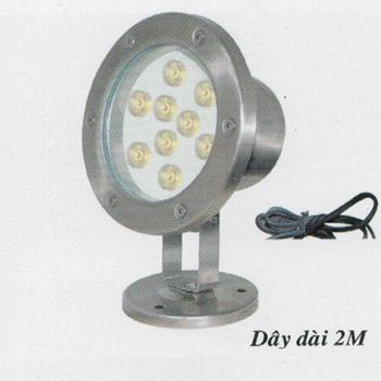 Đèn led âm nước HB 9W màu vàng HB 9W VÀNG