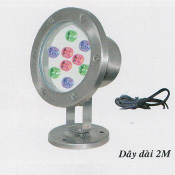 Đèn led âm nước HB 9W Biến đổi 3 Màu HB 9W