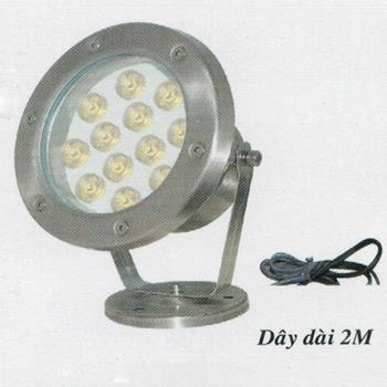 Đèn led âm nước HB 12W màu vàng HB 12W