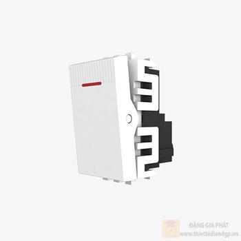 Hạt công tắc âm tường 1 chiều HCT01 1C/10A