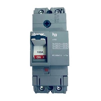 Cầu dao tự động loại lớn (MCCB) 2P 25kA (400/415V AC) HHA099Z