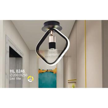 Đèn treo trang trí Led 18W - Ø200*H250 - 3 màu ánh sáng HL 8246