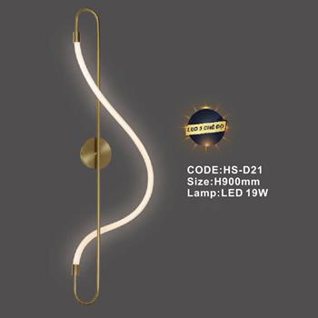 Đèn tường trong nhà Slister H900mm - LED 19W - 3 CĐ HS-D21