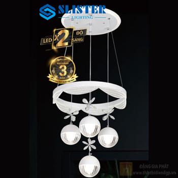 Đèn treo trần trang trí Slister Ø400mm - LED 75W - 3 CĐ HS2348