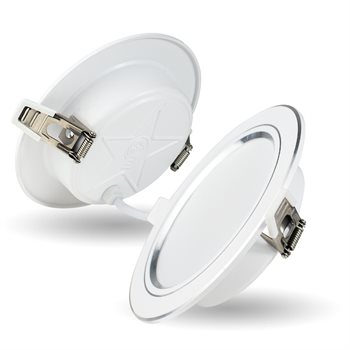 Đèn led âm trần kingeco EC-DDSS Series 9W viền BẠC EC-DD-9SS-T118