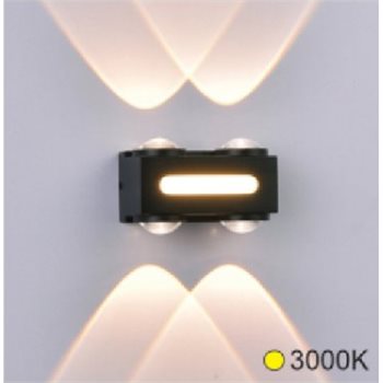 Đèn gắn tường Hufa AK-220 L86*W42*H55 LED 4+3W AK-220