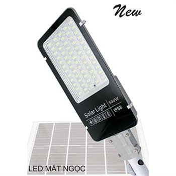 Đèn đường NLMT Sano SOLAR - 52 W220xL500 Led 500W SOLAR - 52