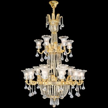 Đèn chùm Pha Lê Sano Ø1150*H1700mm E14*42 CPL 10045/12+6+6