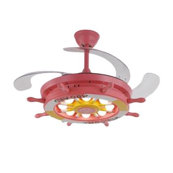Quạt trần đèn cánh xếp trang trí Slister Ø1070mm - LED JR2042-42