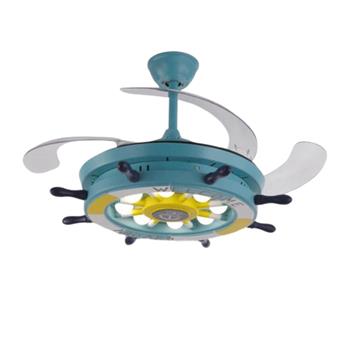 Quạt trần đèn cánh xếp trang trí Slister Ø1070mm - LED JR2044-42