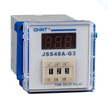 Rờ le thời gian CHINT JSS48A ON DELAY theo giá trị cài đặt JSS48A