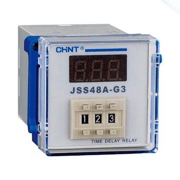 Rờ le thời gian JSS48A series ON DELAY theo giá trị cài đặt JSS48A series