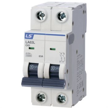 MCB 2P LS LA63L 15KA LA63L 2P