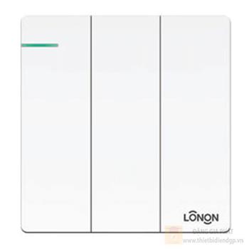 Công tắc 3 phím 2 chiều 16A 250V K33Q/2Y