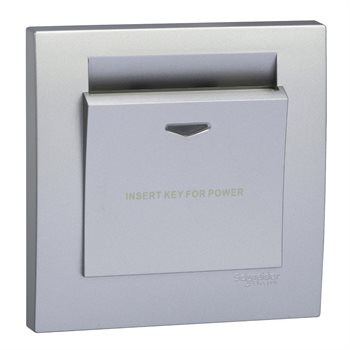 Bộ công tắc chìa khóa thẻ màu xám bạc KB31EKT_AS