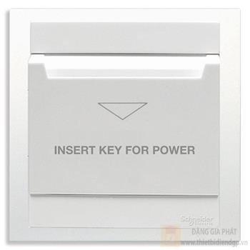 Bộ công tắc chìa khóa thẻ màu trắng KB31EKT_WE