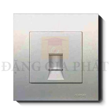 1 Gang Wall Plate For Key Stone Type Data Jack. KB31RJK_AS