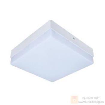 Đèn ốp trần led đế nhôm vuông Duhal KFB2