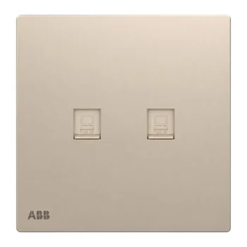 Bộ ổ cắm mạng đôi CAT5E - ABB 4TYD503232P0100