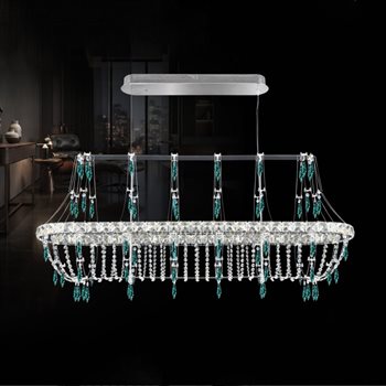 Đèn thả pha lê HUFA TFL 5030 L1200*W380*H1200 90W 4000K TFL 5030