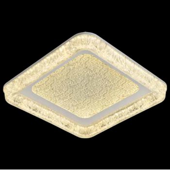 Đèn mâm Led vuông euroto nhôm + Acrylic Ø550*H80 - LED 140W - 3 chế độ màu ML-106