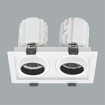 Đèn rọi Spotlight âm trần Anfaco AFC 755/2 20W AFC 755/2