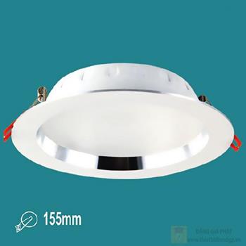 Đèn Panel âm trần led 18W, Ø185*H40mm, khoét lỗ Ø155mm, ánh sáng trắng & vàng LA 4191