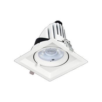 Đèn âm trần vuông chiếu điểm Ø138*H105 - COB 18W, Khoét Lỗ Ø120 LA-513