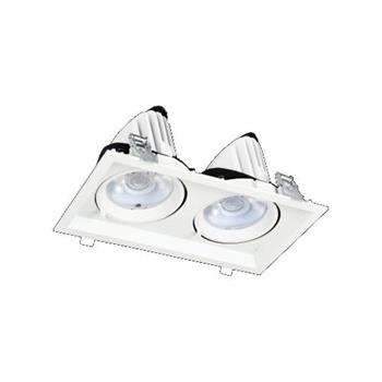 Đèn âm trần vuông chiếu điểm L250*W138*H120 - COB 18W*2, Khoét Lỗ L230*W120 LA-514