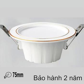 Đèn Downlight Led Sano LED 7W - Ø100 - khoét lỗ Ø75mm LA 7505