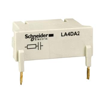 TeSys D - suppressor module - RC circuit - 380...415 V AC 150 Hz LA4DA2N