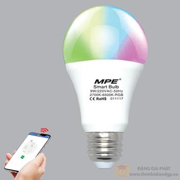 Đèn Led bulb MPE smart wifi 9W LB-9/SC
