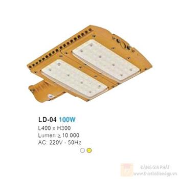 Đèn Đường Led Hufa cao cấp 100W - Ø400 x H300 - Lumen ≥ 10000 LD-04