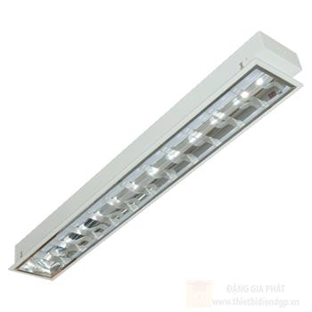Máng đèn phản quan âm trần 1m2, 1 bóng Led T8 LDA118