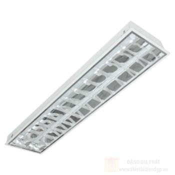 Máng đèn phản quan âm trần 1m2, 2 bóng Led T8 LDA218