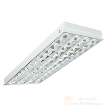 Máng đèn phản quan âm trần 1m2, 4 bóng Led T8 LDA418