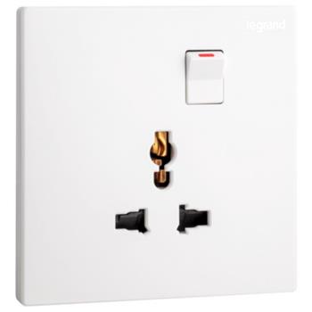 Bộ ổ cắm đơn đa năng có công tắc Galion 282434 282434