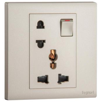 Ổ cắm đơn có công tắc MEC32053CH MEC32053CH