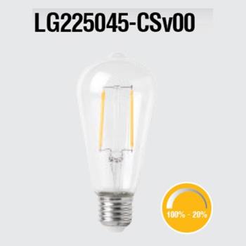 Bóng Led Filament ST64 Ánh sáng vàng LG225045-CSv00