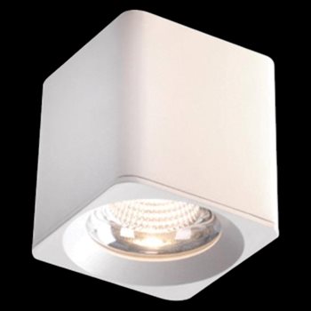 Đèn Lon Nổi ⍁130 x H135 vỏ trắng LN-133