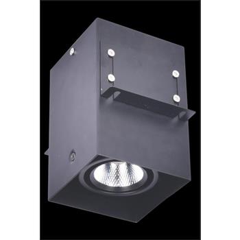 Đèn Lon Nổi ⍁97 x H140 vỏ đen LNA-153