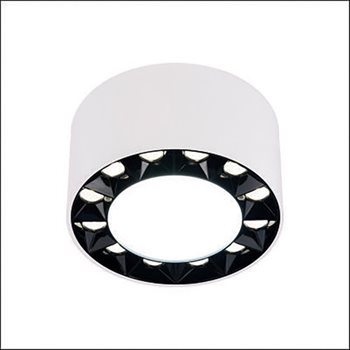 Đèn lon nổi Euroto LN-182 Osram 12W Ø112×H60 3 màu vỏ trắng LN-182