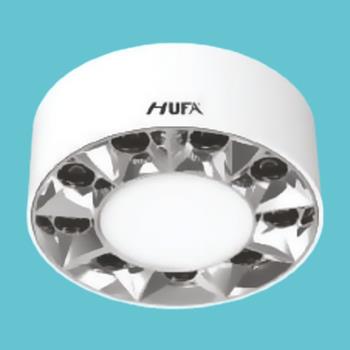 Đèn trụ ốp nổi Hufa Ø95*H59 9W+9W 3 chế độ LN-43