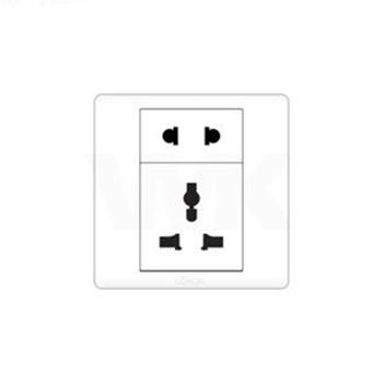 Ổ cắm 2 chấu và ổ cắm đa năng 10A/250V NB5.0 1023b