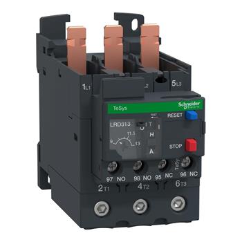 Relay nhiệt class 10 A(1) với liên kết Everlink, đầu kết nối bắt vít BTR LRD313