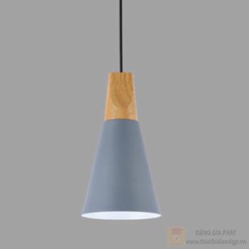 Đèn treo trần trang trí Slister Ø140*1000mm - E27 LS5072/Xám