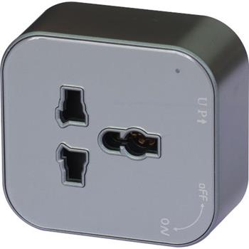 Bộ ổ cắm cao cấp Duhal dạng vuông (chất liệu PC + Acrylic ) Đa Năng MxB162