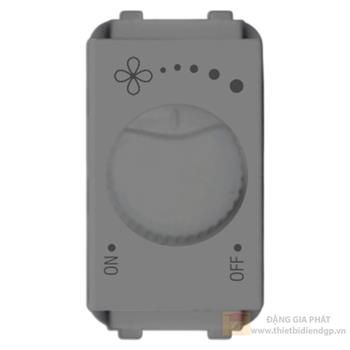 Chiết áp quạt cỡ 1/3 sơn màu ghi xám M3646S-G M3646S-G
