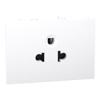 Ổ cắm đơn 3 chấu 16A, size 2S bắt vít M3T426USTS_WE